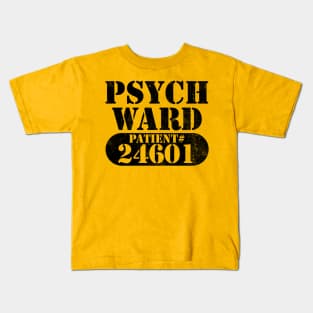 Psych Ward Escaped Mental Patient Halloween Costume Kids T-Shirt